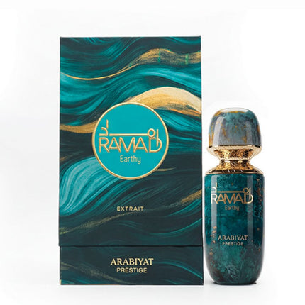 Arabiyat Prestige Ramad Earthy EDP 100mL along with its Packaging