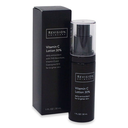 Revision skincare Vitamin C Lotion 30% with packaging on a white background