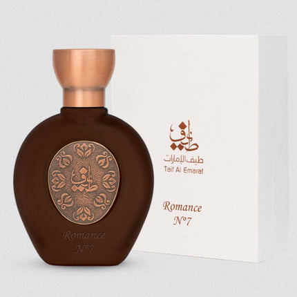 Romance N°7 EDP 75mL by Taif Al Emarat along with its Packing