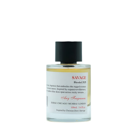 ANY fragrances SAVAGE EDP 100mL bottle.