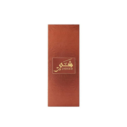 The packing of Shay Jadeed EDP 100mL by Ahmed Al Maghribi