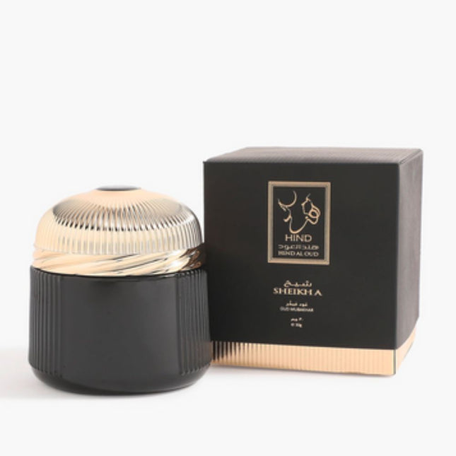 Sheikh A Oud Mubakhar 30g by Hind Al Oud along with its Packing