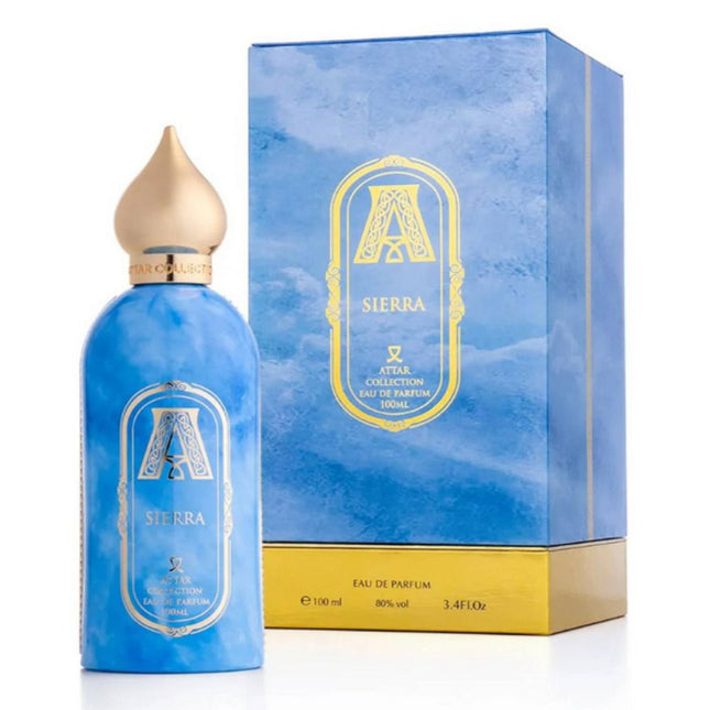 Sierra EDP 100mL by Attar Collection along with its Packaging