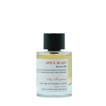ANY fragrances SPICE BLAST EDP 100mL bottle.