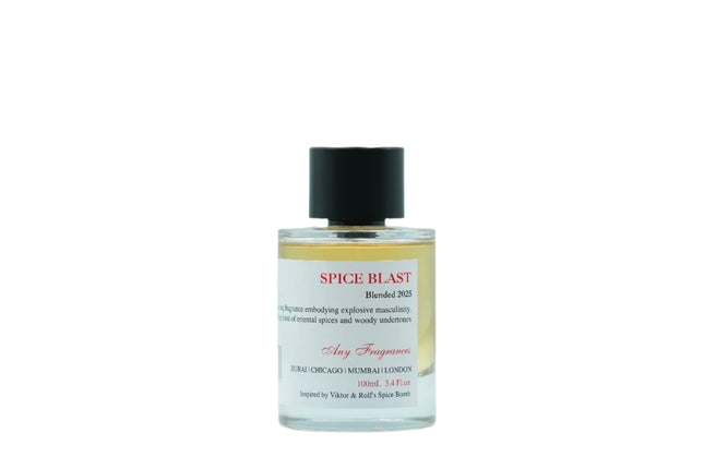 ANY fragrances SPICE BLAST EDP 100mL bottle.