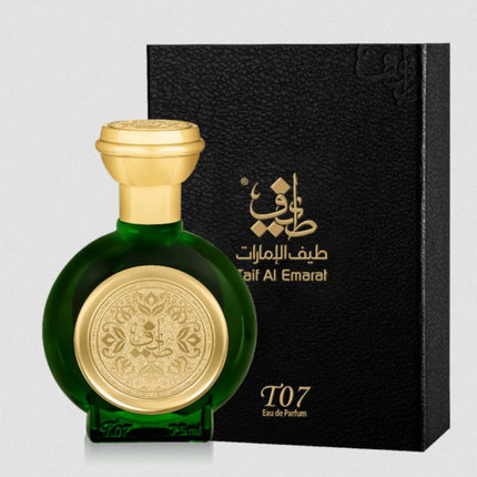 T07 Attractive Eau de Parfum 75mL by Taif Al Emarat along with its Packing