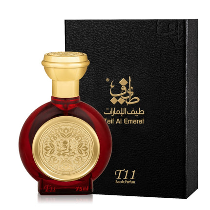 T11 Romantic EDP 75mL by Taif Al Emarat in its packing