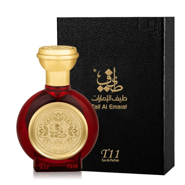 T11 Romantic EDP 75mL by Taif Al Emarat in its packing