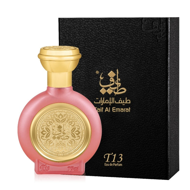 T13 Charismatic edp 75mL by Taif Al Emarat along with its packing
