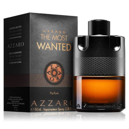 The Most Wanted Parfum 100mL by Azzaro alomg with its Box