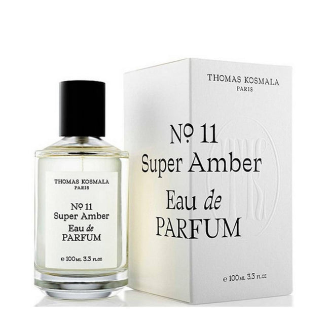 Thomas Kosmala No.11 Super Amber EDP 100mL along with its packaging