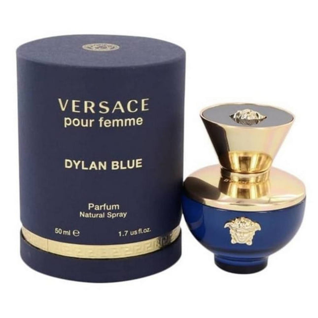 Versace Pour Homme Dylan Blue EDP 50mL along with its Packaging