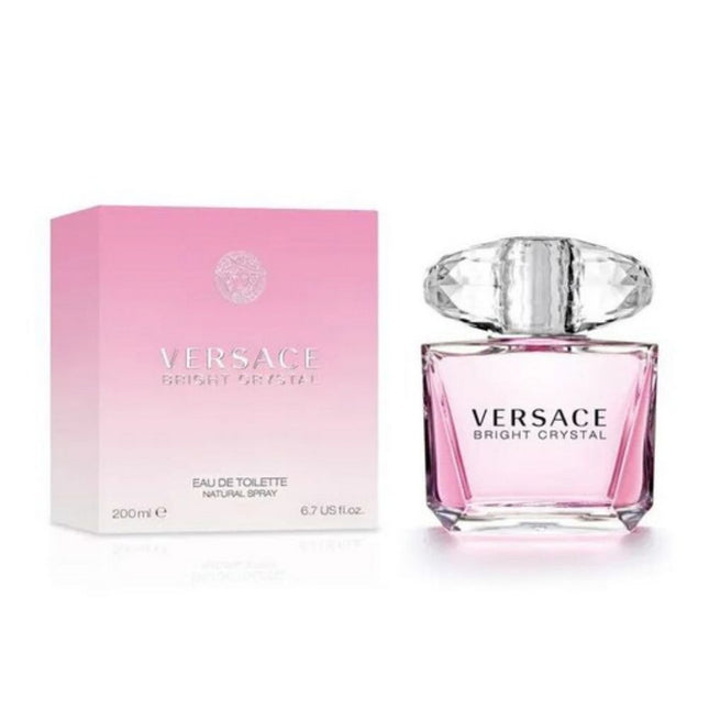 Versace Bright Crystal EDT 200mL along with its Packing