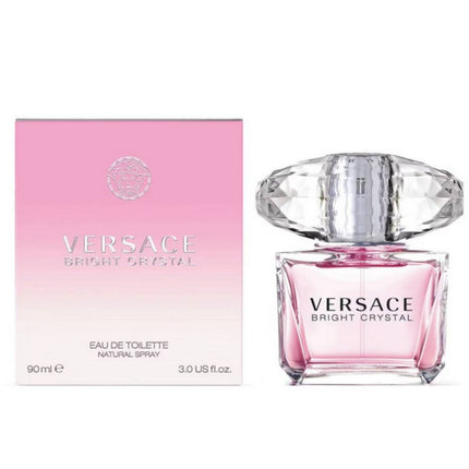 Versace Bright Crystal EDT 90mL along with its Packing