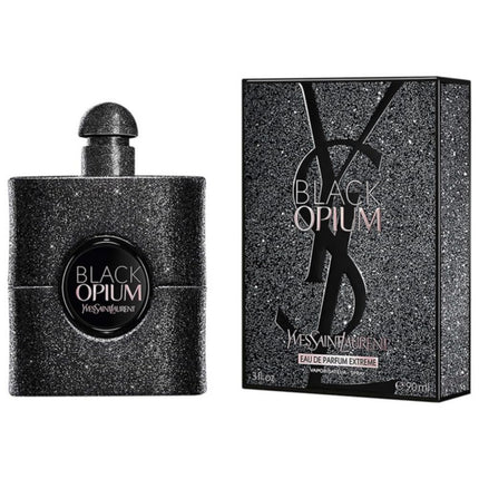 YSL Black Opium Extreme for Women EDP 90mL along with its Packaging 