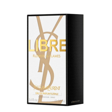 The Packaging of YSL Libre Flowers & Flames For Women EDP 50mL 