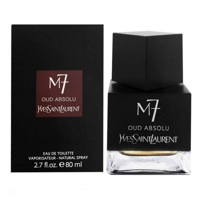 YSL M7 Oud Absolu For Men EDT 80mL along with its Packaging